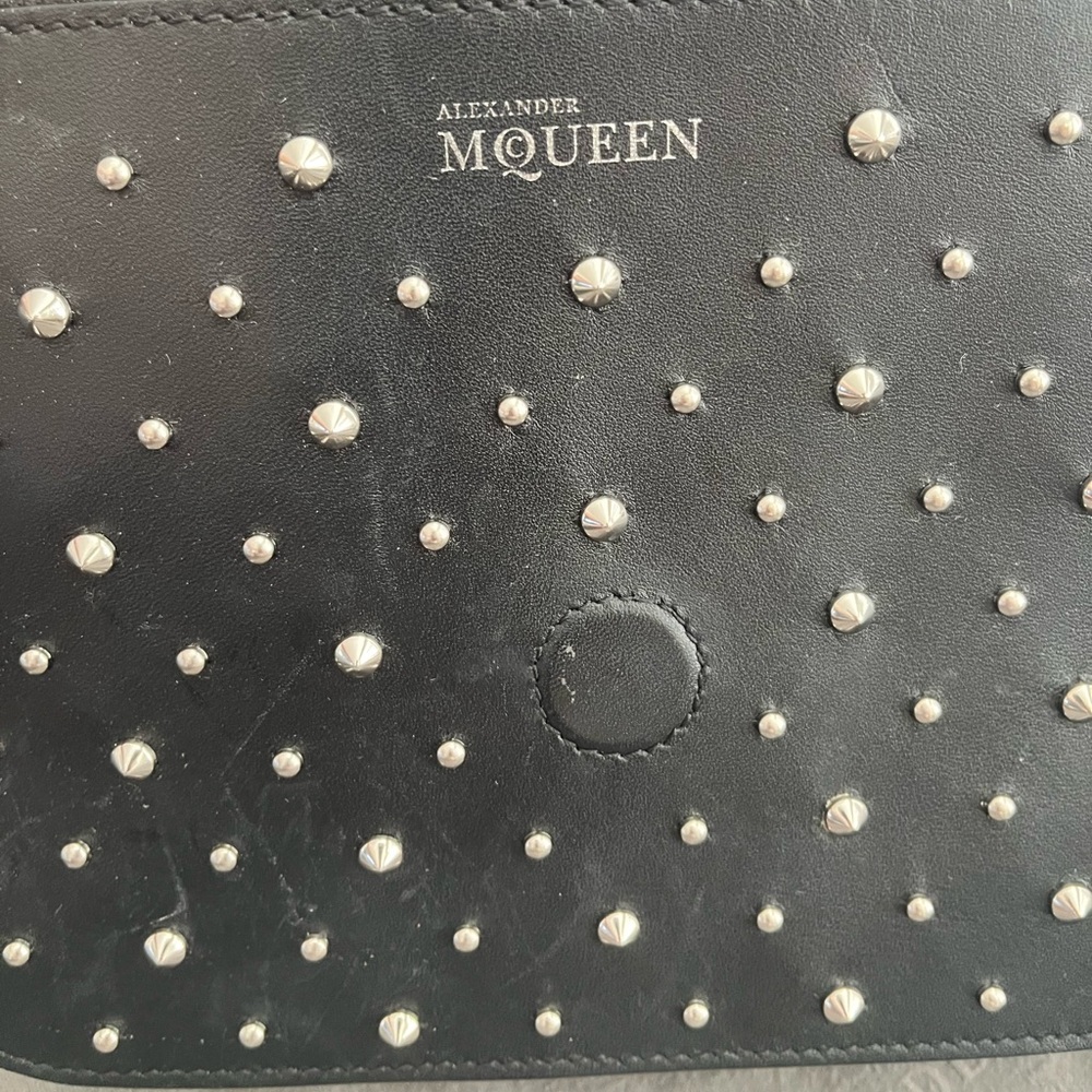 Alexander McQueen Black Studded Padlock Bag - Picture 10 of 16